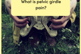 What is pelvic girdle pain